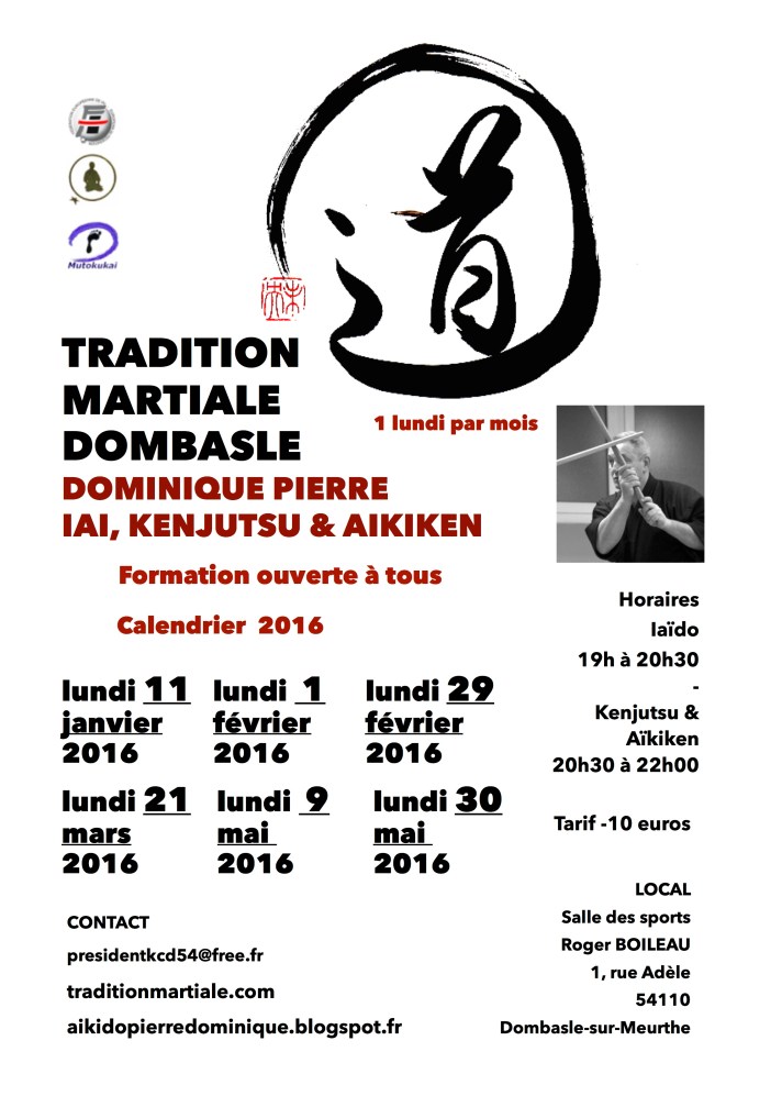 Calendrier armes tmd 2016