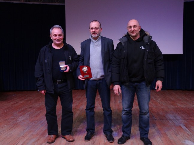 Dom, Marc et Laurent à l'honneur , Remise des Trophées 2016 © Tradition Martiale Dombasle