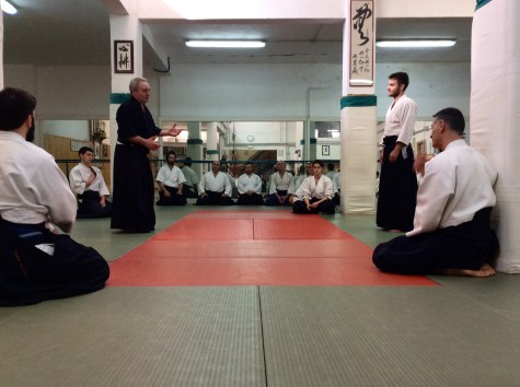Takehaya Dojo, Rome, février 2016 © TRADITION MARTIALE DOMBASLE